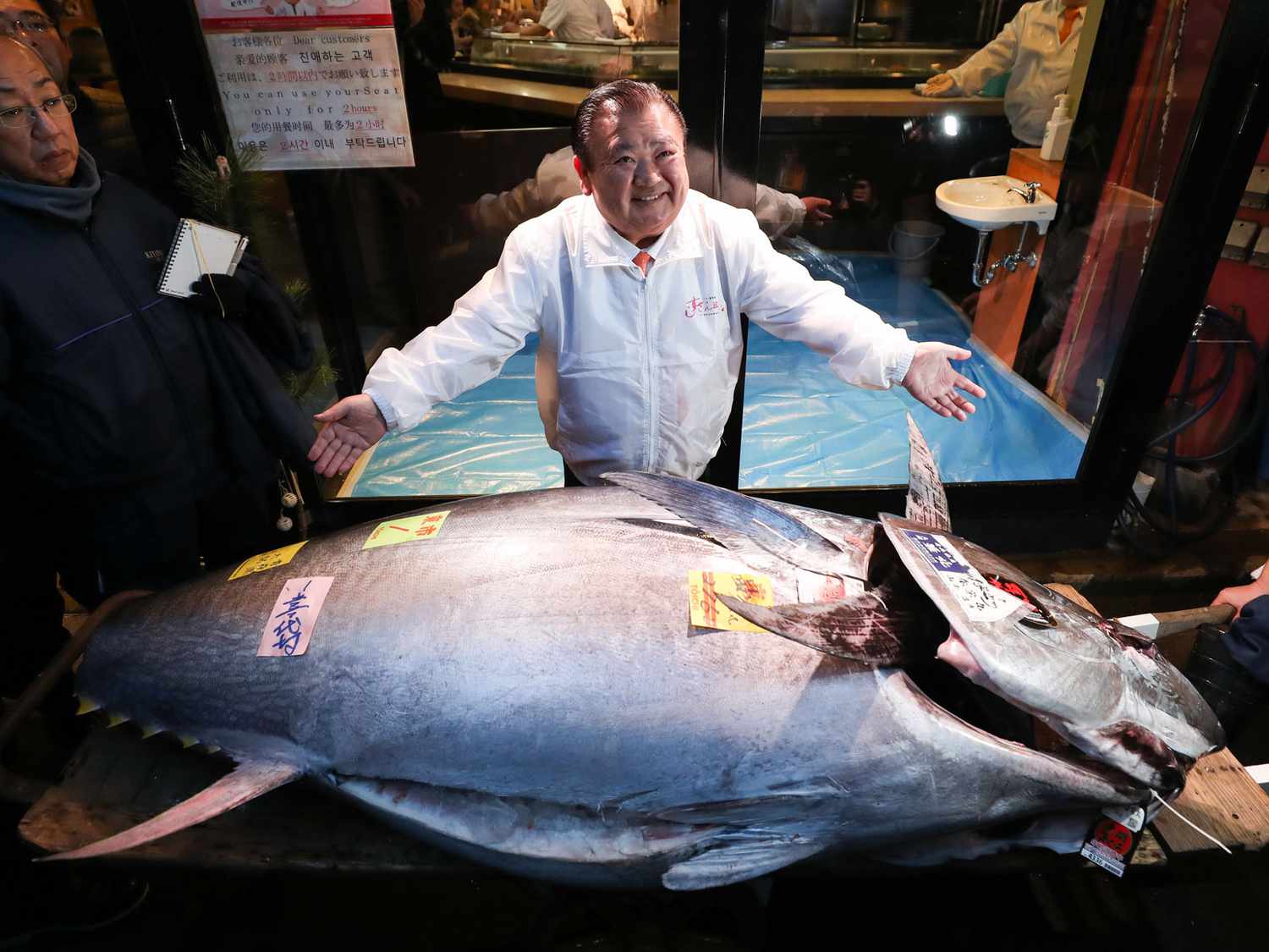 Expensive tuna